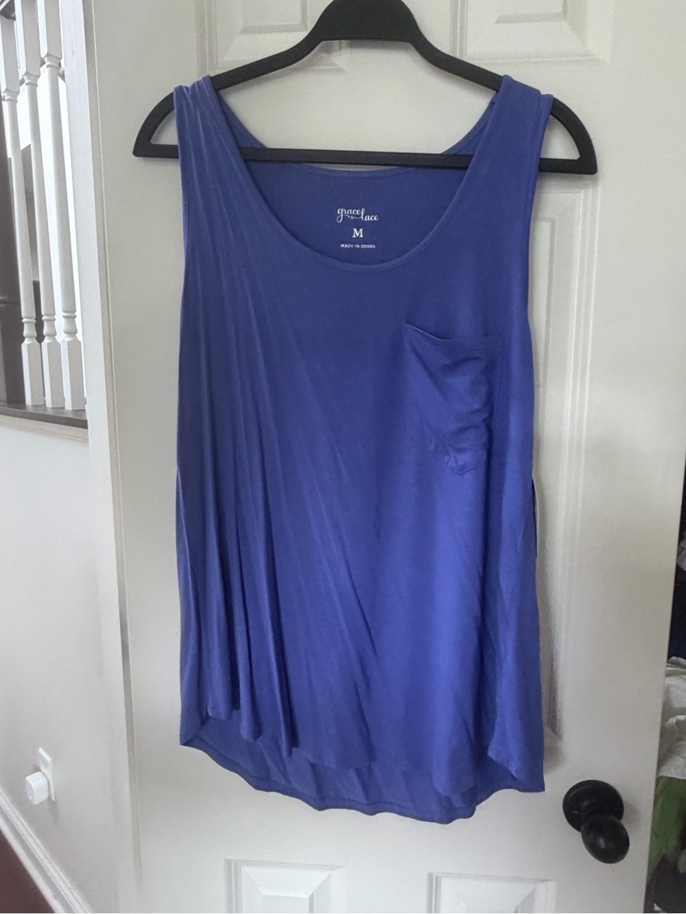 NWT Grace & Lace Perfect Pocket Tank M